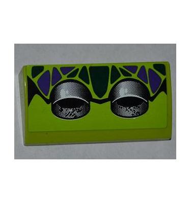 Lejtő, íves 2 x 4 x 2/3 - mintás/matricás