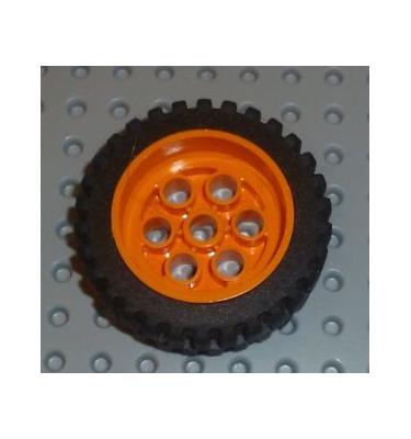 Kerék, 30mm D. x 13mm felni gumival
