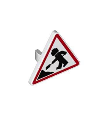 Jelzőtábla 2 x 2 Háromszög