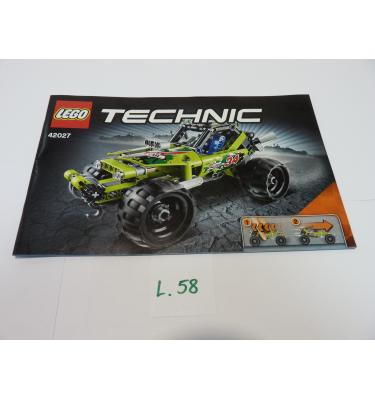 Lego Technic 42027 - CSAK ÖSSZERAKÁSI ÚTMUTATÓ!