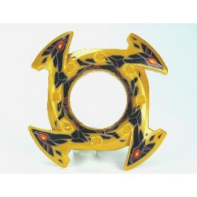 Gyűrű 4 x 4 (Ninjago Spinner Crown) - mintás/matricás™