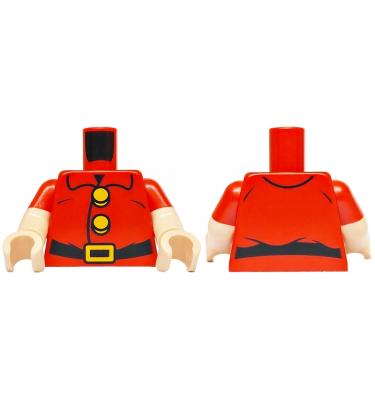 Figura felsőtest kezekkel - mintás/matricás