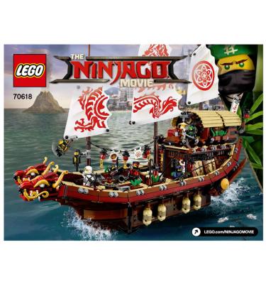 The LEGO Ninjago Movie 70618 - CSAK ÖSSZERAKÁSI ÚTMUTATÓ!