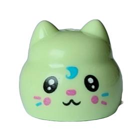 Minifigura fej, módosított - mintás/matricás™