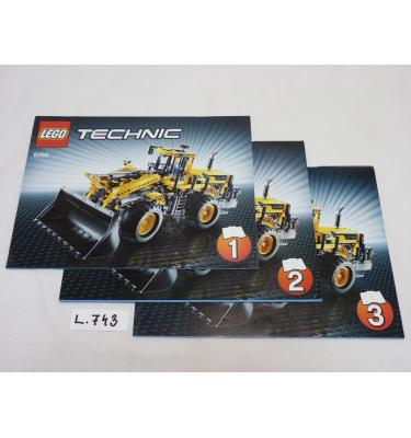 Lego Technic 8265 - CSAK ÖSSZERAKÁSI ÚTMUTATÓ!