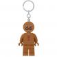 LEGO® Világítós Mézeskalács-figura kulcstartó