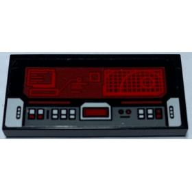 Csempe 2 x 4 - mintás/matricás™