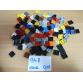 Lego válogatott 2 soros, lapos, vegyes elemek