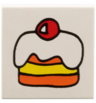 Csempe 2 x 2 - mintás/matricás