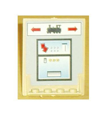 Forgóajtó 2 x 5 x 5 - mintás/matricás
