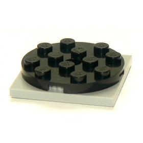 Forgótányér 4 x 4 x 2/3, világosszürke alappal™