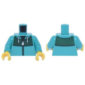 Figura felsőtest kezekkel - mintás/matricás™