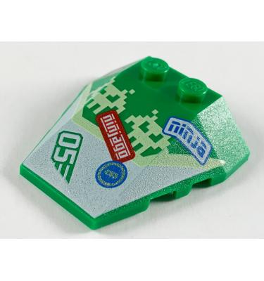 Lejtő 4 x 4 - mintás/matricás
