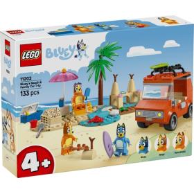 Bluey és családja a tengerpartra utazik™