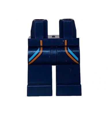 Minifigura láb - mintás/matricás