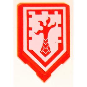 Ötszögű csempe 2 x 3 - mintás/matricás™