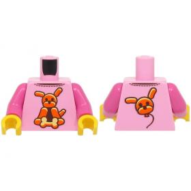 Figura felsőtest kezekkel - mintás/matricás™