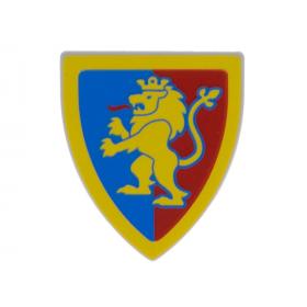 Háromszögletű pajzs - mintás/matricás™