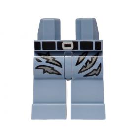 Minifigura láb - mintás/matricás™