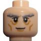 Minifigura fej - blocked open stud!