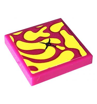 Csempe 2 x 2 - mintás/matricás