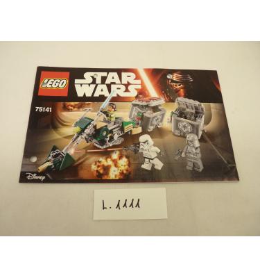 Lego Star Wars 75141 - CSAK ÖSSZERAKÁSI ÚTMUTATÓ!