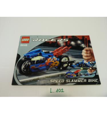 Lego Racers 8646 - CSAK ÖSSZERAKÁSI ÚTMUTATÓ