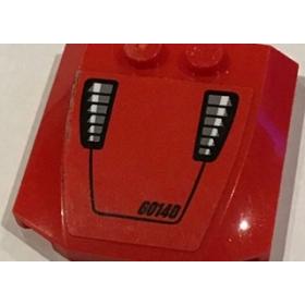 Autós elem 4 x 4 x 2/3 - mintás/matricás™