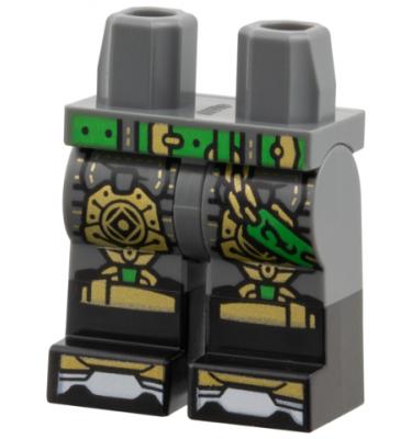 Minifigura láb - mintás/matricás