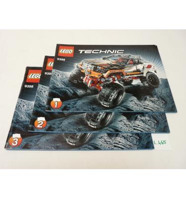 Lego Technic 9398 - CSAK ÖSSZERAKÁSI ÚTMUTATÓ