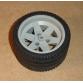 Kerék, 56mm D. x 34mm felni gumival