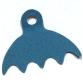 Minifigura köpeny (különböző színű a két oldala - black+dark azure)