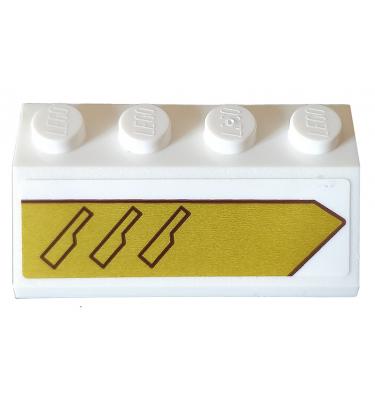 Lejtő 2 x 4 (45°) - mintás/matricás
