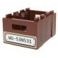 Rekesz / láda 3 x 4 x 1 2/3 - mintás/matricás