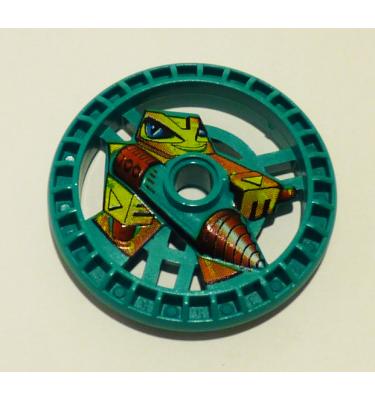 Kerek elem 5 x 5 - mintás/matricás