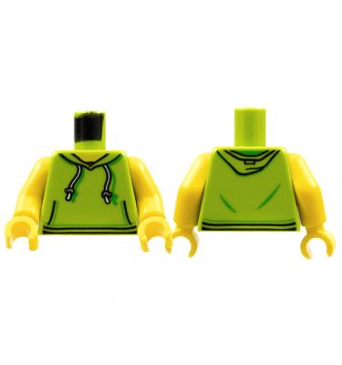 Figura felsőtest kezekkel - mintás/matricás