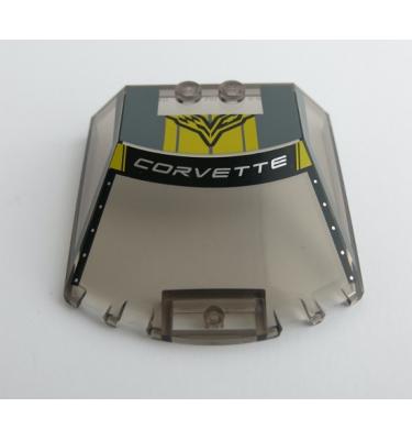 Szélvédő 6 x 6 x 1 1/3 - mintás/matricás