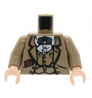 Figura felsőtest kezekkel - mintás/matricás
