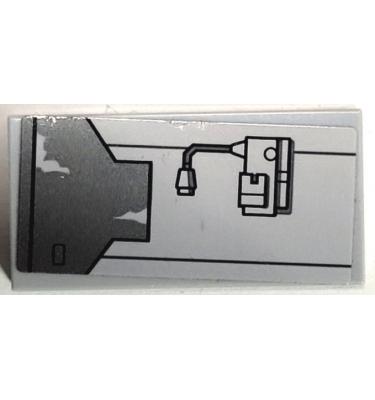 Csempe 2 x 4 - mintás/matricás
