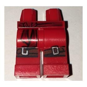 Minifigura láb - mintás/matricás™
