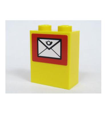 Kocka 1 x 2 x 2 - mintás/matricás