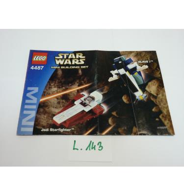 Lego Star Wars 4487 - CSAK ÖSSZERAKÁSI ÚTMUTATÓ