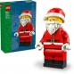 Nagy méretű Mikulás minifigura
