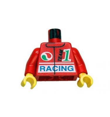 Figura felsőtest kezekkel - mintás/matricás