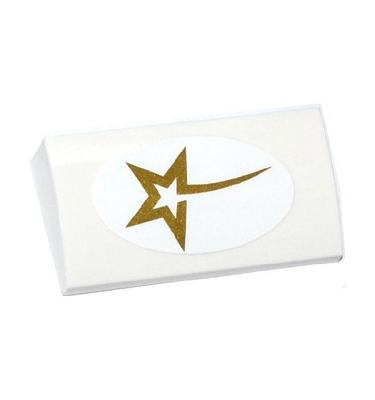Lejtő, íves 2 x 4 x 2/3 - mintás/matricás