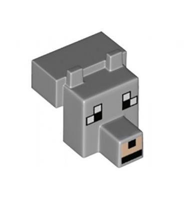 Minecraft fej - mintás/matricás