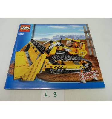 Lego City 7685 - CSAK ÖSSZERAKÁSI ÚTMUTATÓ!!!