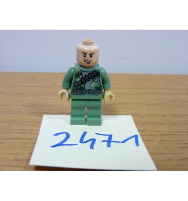 Lego Star Wars Rebel Commando Stubble figura sw369 sisak nélkül