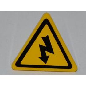 Jelzőtábla 2 x 2 Háromszög - mintás/matricás™