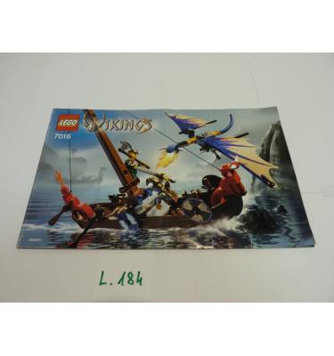 Lego Vikings 7016 - CSAK ÖSSZERAKÁSI ÚTMUTATÓ